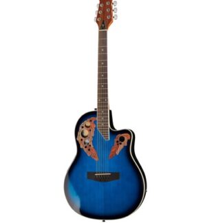 Chitara electro-acustica albastra Harley  850 CE BL